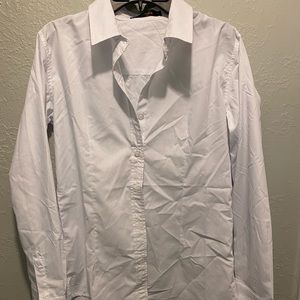 White dress button up